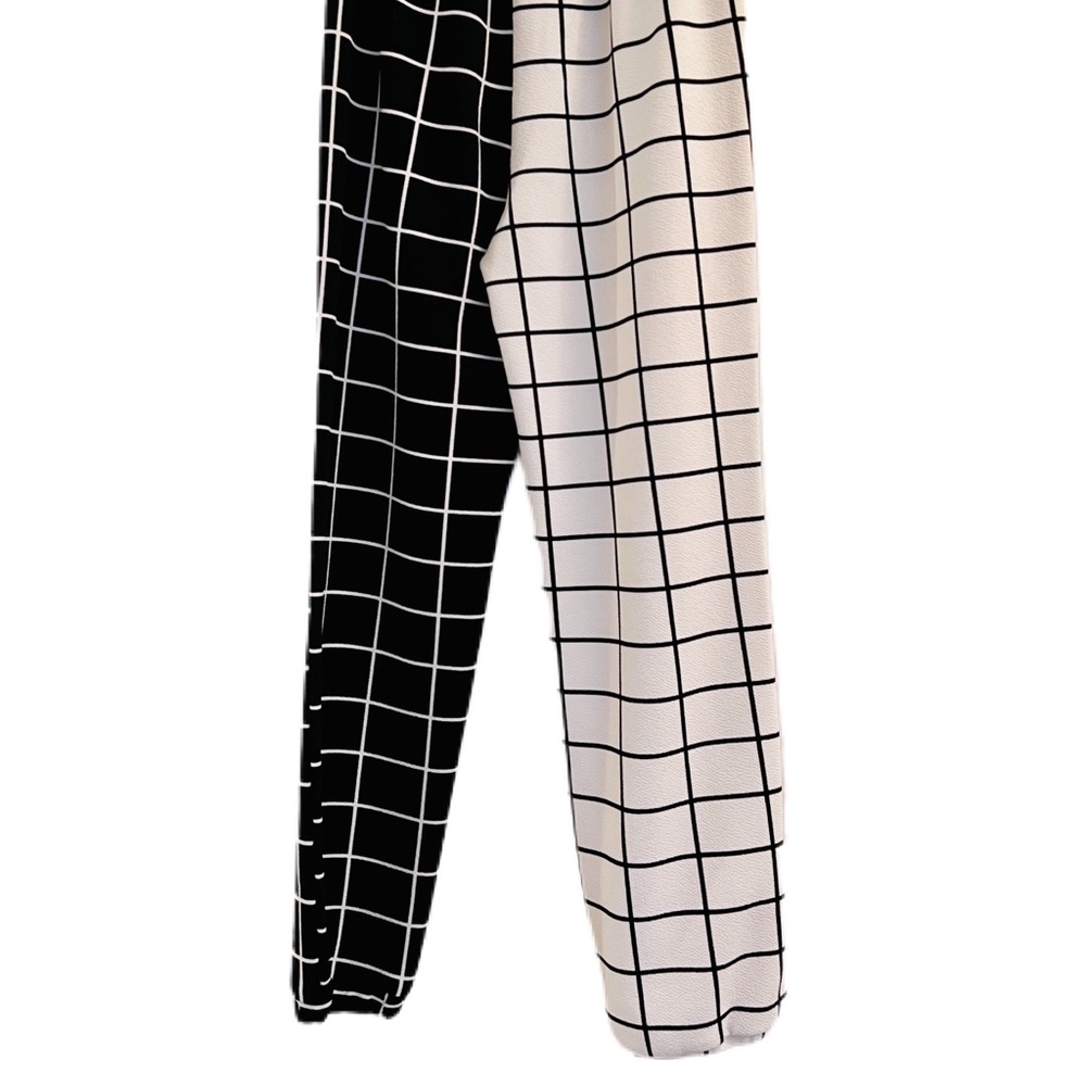♥️SOLD♥️SHEIN Girls Two Tone Butterfly Embroidery Top & Grid Pants Set - Picture 8 of 12